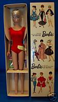 Vintage 1962 Barbie Platinum Ponytail Doll 850 NRFB